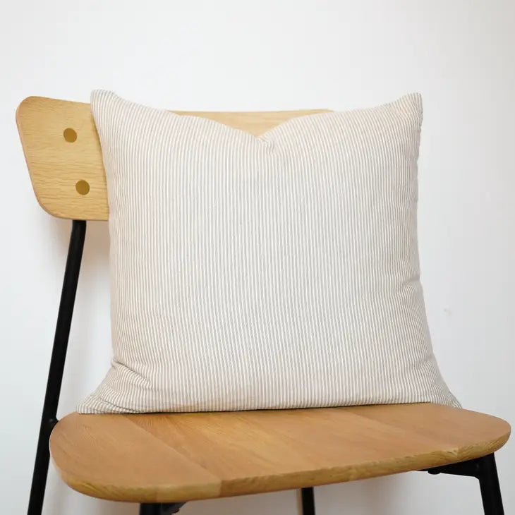COTTON GAUZE STRIPE PILLOW