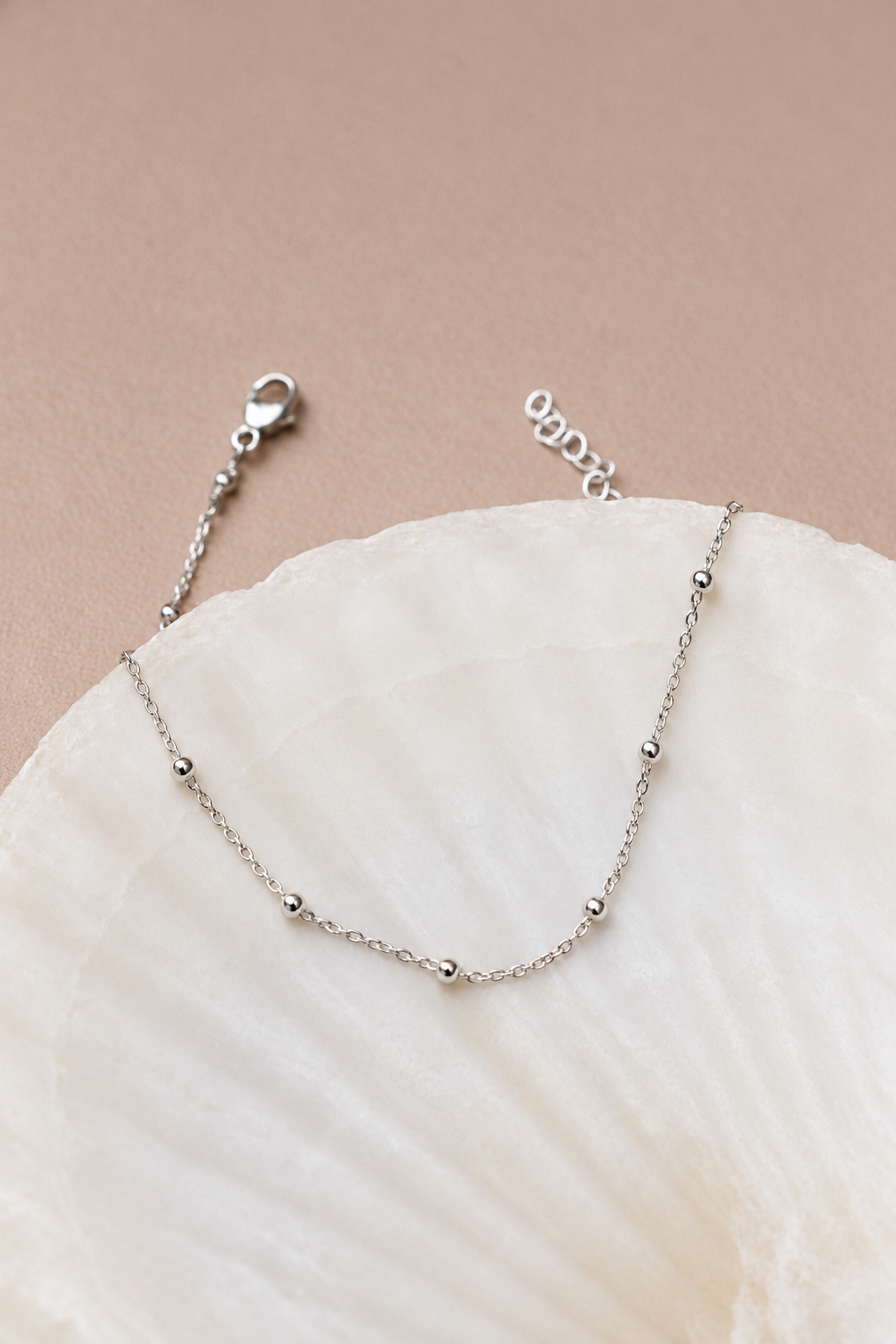 THE ECHO STERLING SILVER SATELLITE BRACELET