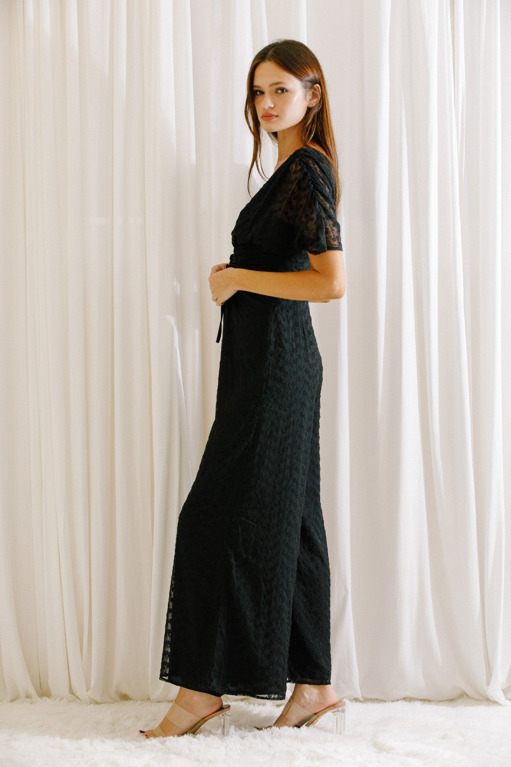 SOLANGE EYELET JUMPSUIT