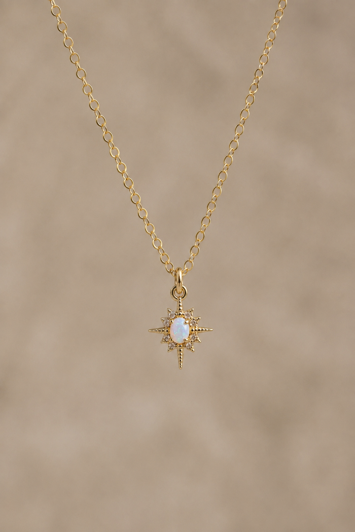 OPAL STAR NECKLACE