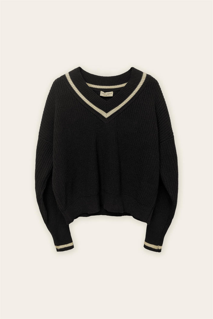 VARSITY KNIT SWEATER