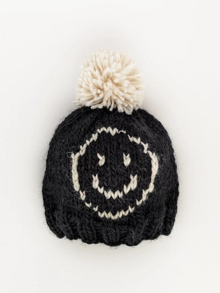 HAPPY FACE BEANIE HAT