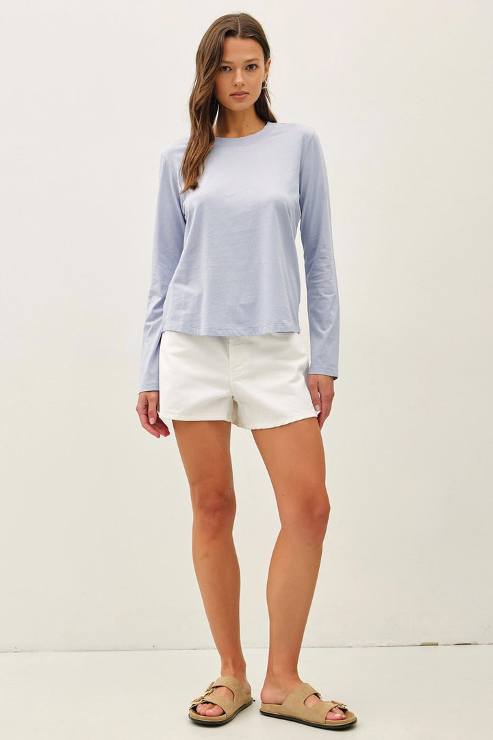 BENNY LONG SLEEVE - CHAMBRAY