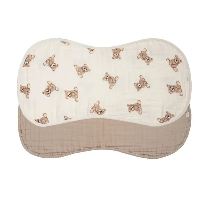 TEDDY MUSLIN BURP CLOTH
