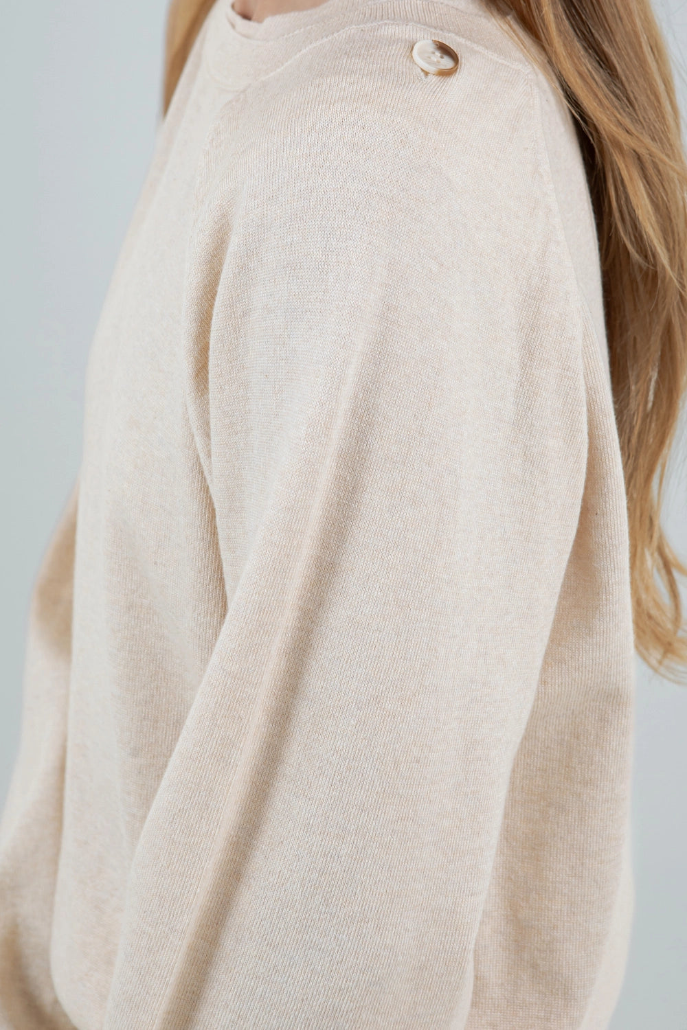 Bolero Knitted Sweater - Cream