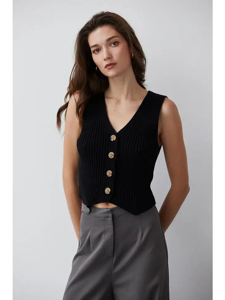 JULISSA COTTON SWEATER VEST