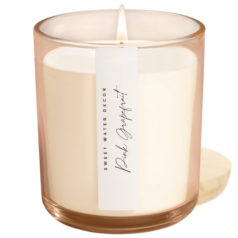 PINK GRAPEFRUIT 12 OZ CANDLE