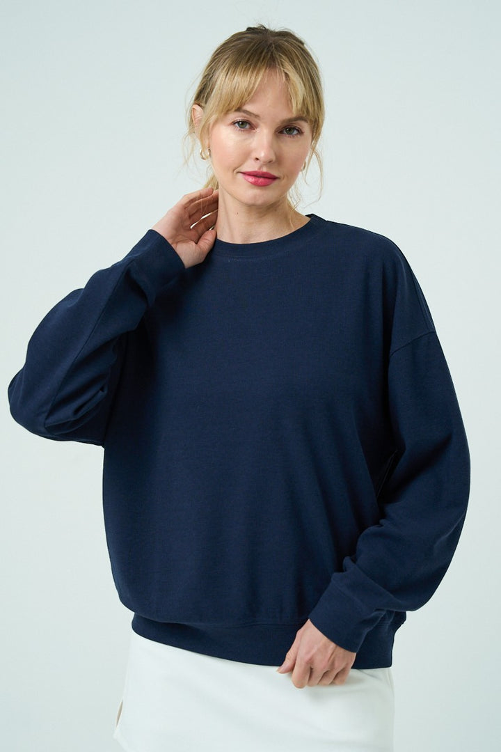 RIBBED CLASSIC CREWNECK