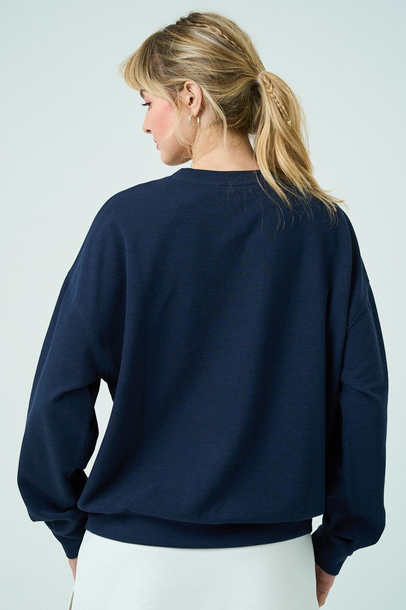 RIBBED CLASSIC CREWNECK