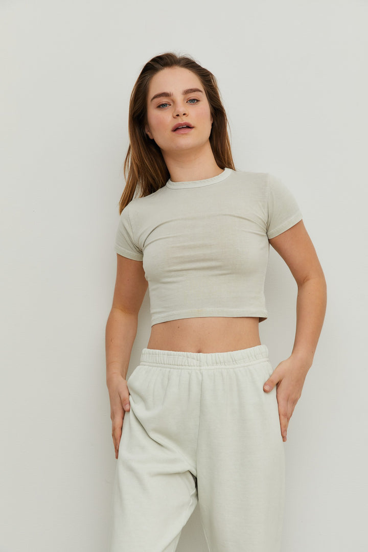 ORGANIC COTTON CROP TEE