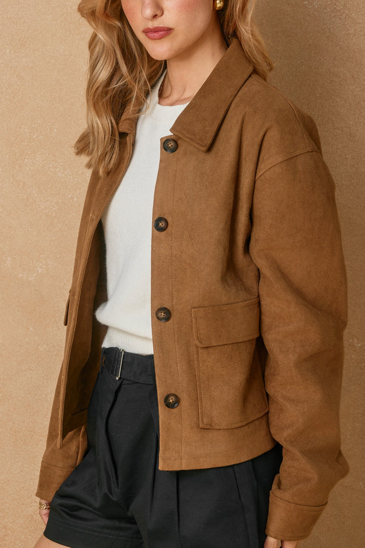 DUNE COLLARED JACKET