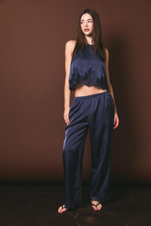 LOTTIE PANT - DARK BLUE