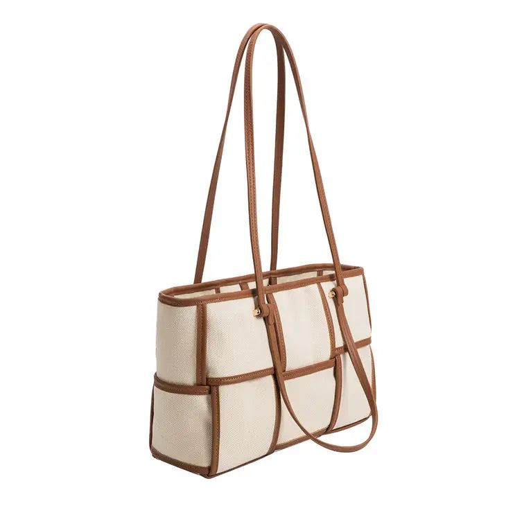 DELANY TOTE BAG - SADDLE