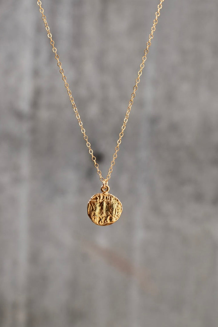 POMPEIA COIN NECKLACE