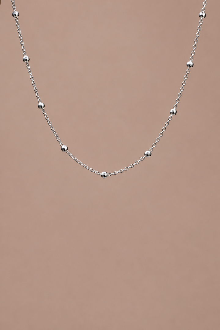 THE ECHO STERLING SILVER SATELLITE BRACELET