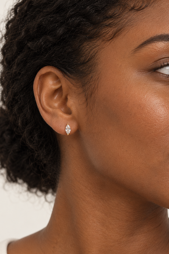 MARQUISE CZ STUDS