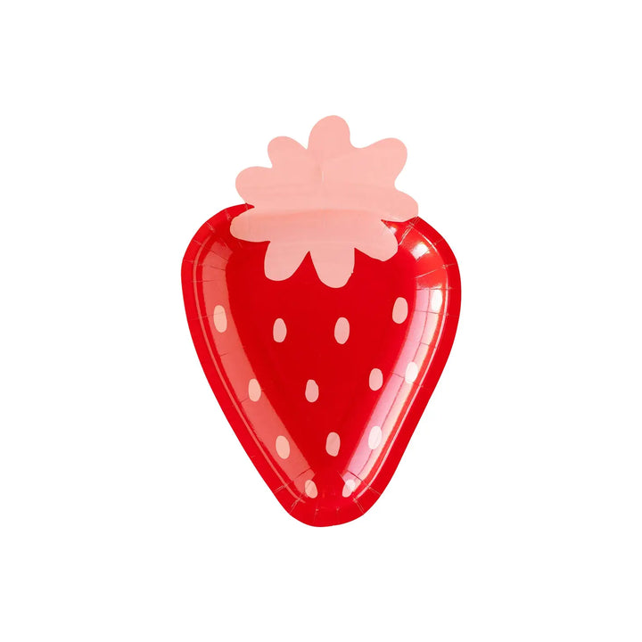 STRAWBERRY PAPER PLATE