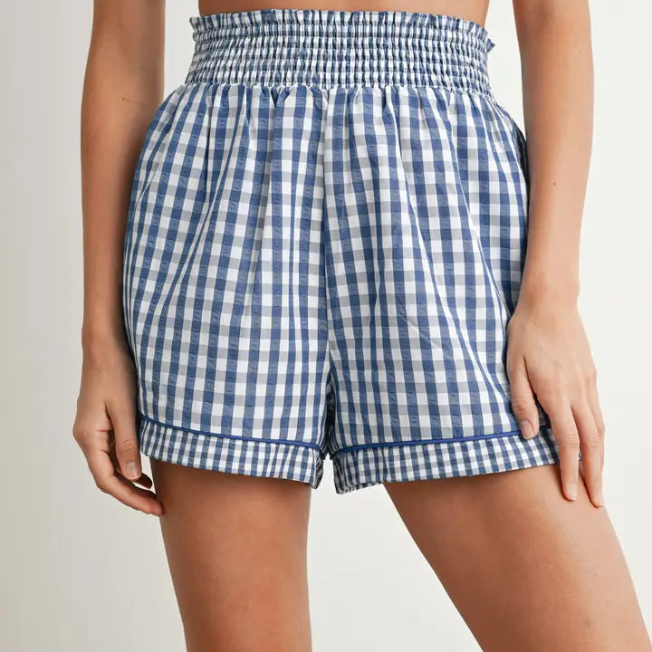 GINGHAM SHORTS