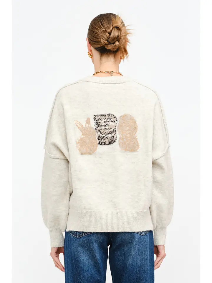 SORAYA CREAM SWEATER