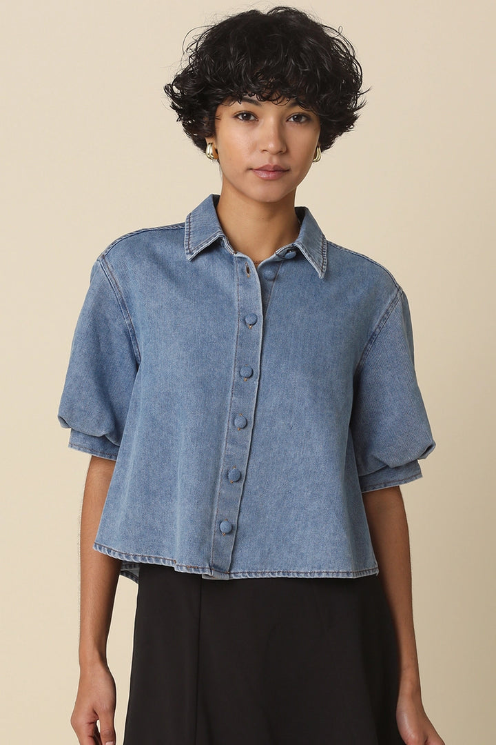 LEANNA DENIM SHIRT