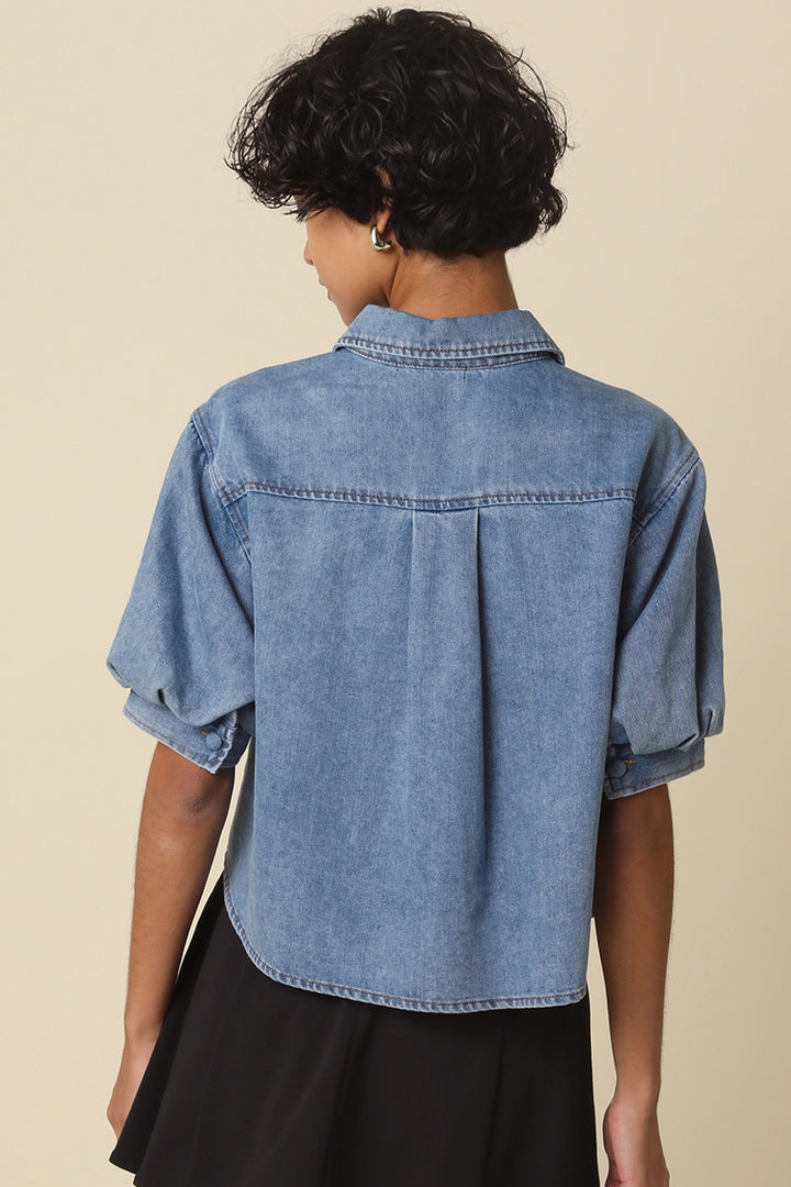 LEANNA DENIM SHIRT