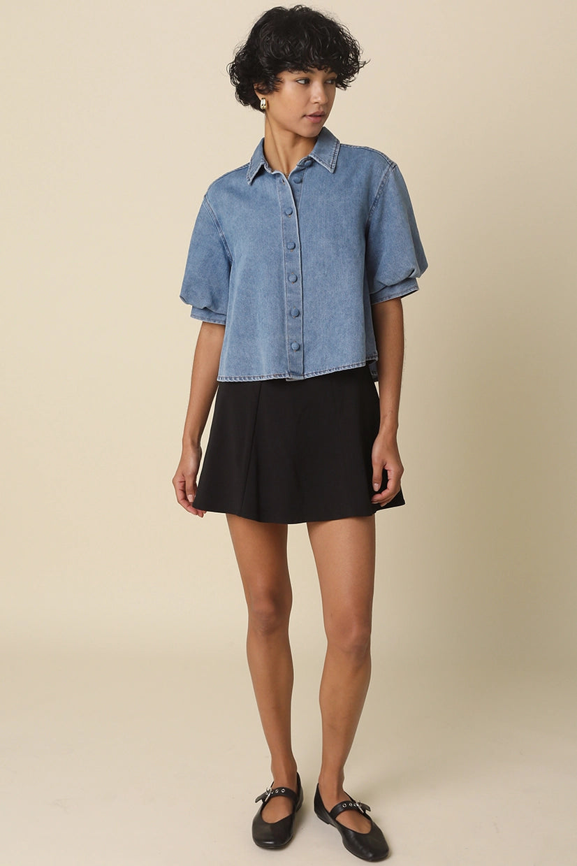 LEANNA DENIM SHIRT