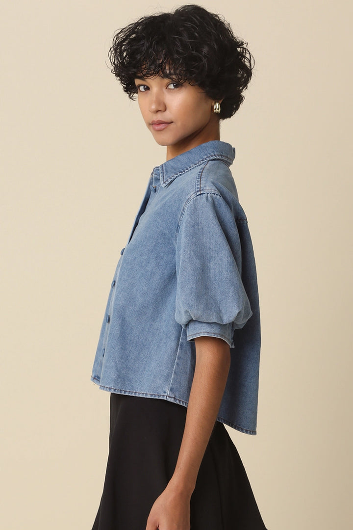 LEANNA DENIM SHIRT