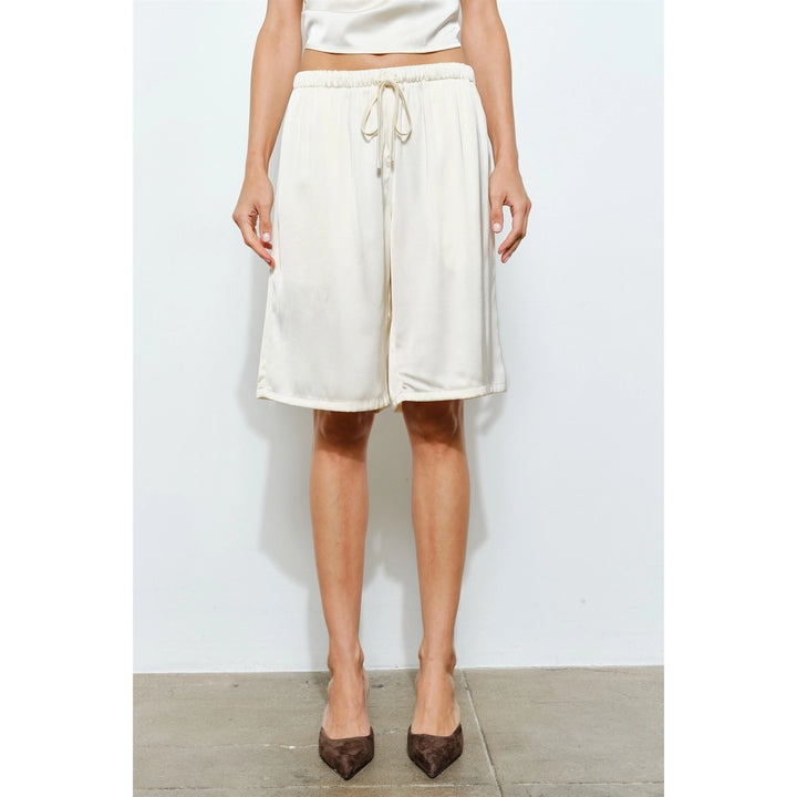 LILY SATIN SHORTS