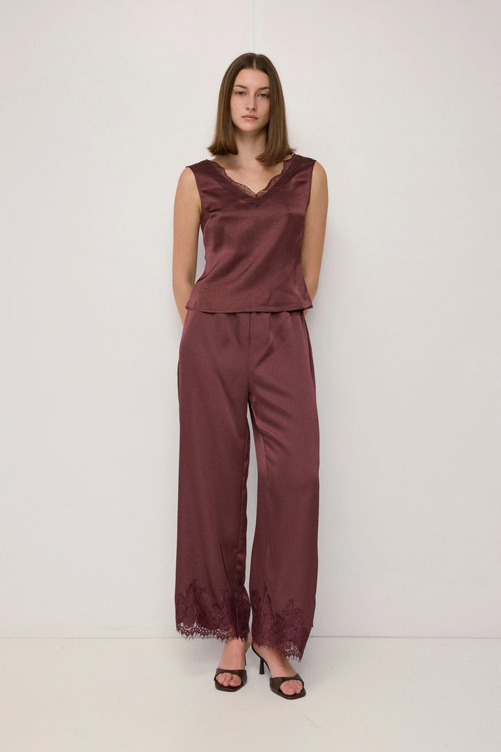MINA TOP - PLUM