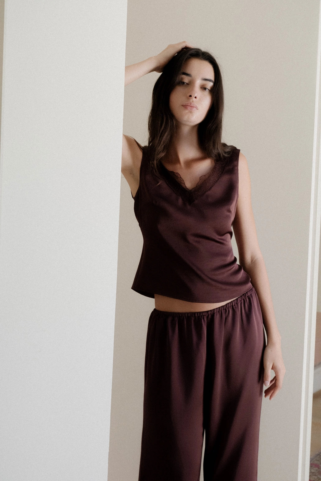 MINA TOP - PLUM