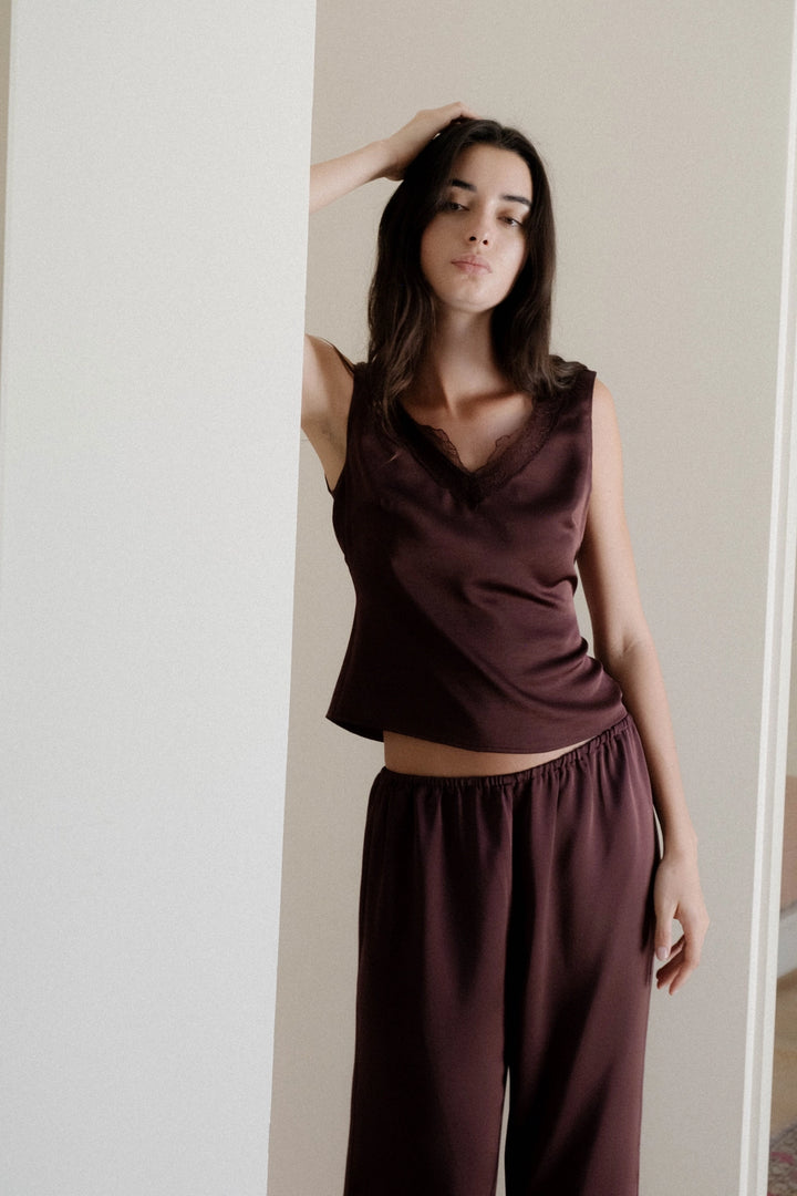MINA TOP - PLUM