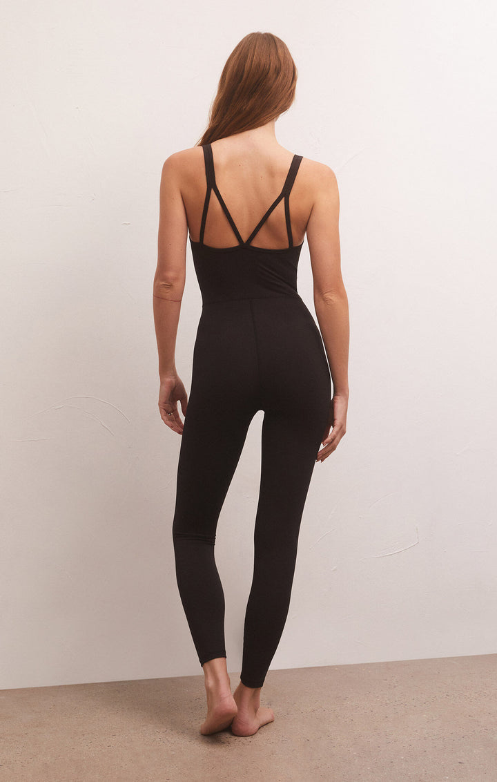 GO FOR IT RIB JUMPSUIT