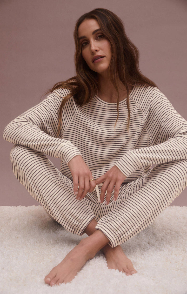LOUNGE STRIPE JOGGER