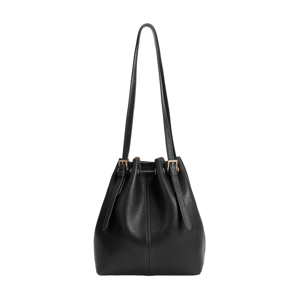 SALLY SHOULDER BAG - BLACK