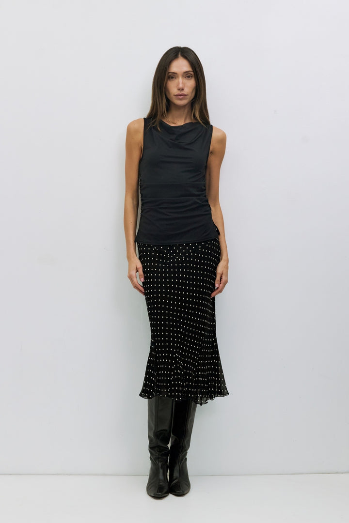 ANGELINA  POLKA DOT SKIRT
