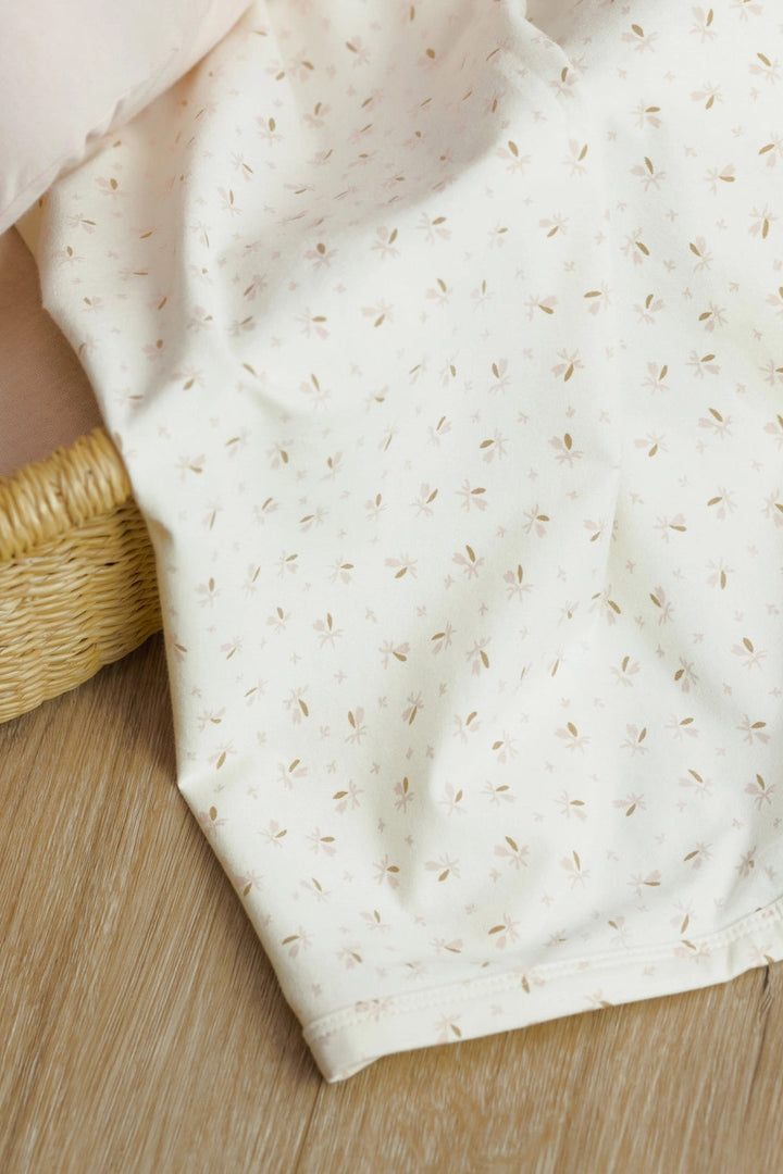 COTTON SWADDLE - FLEUR
