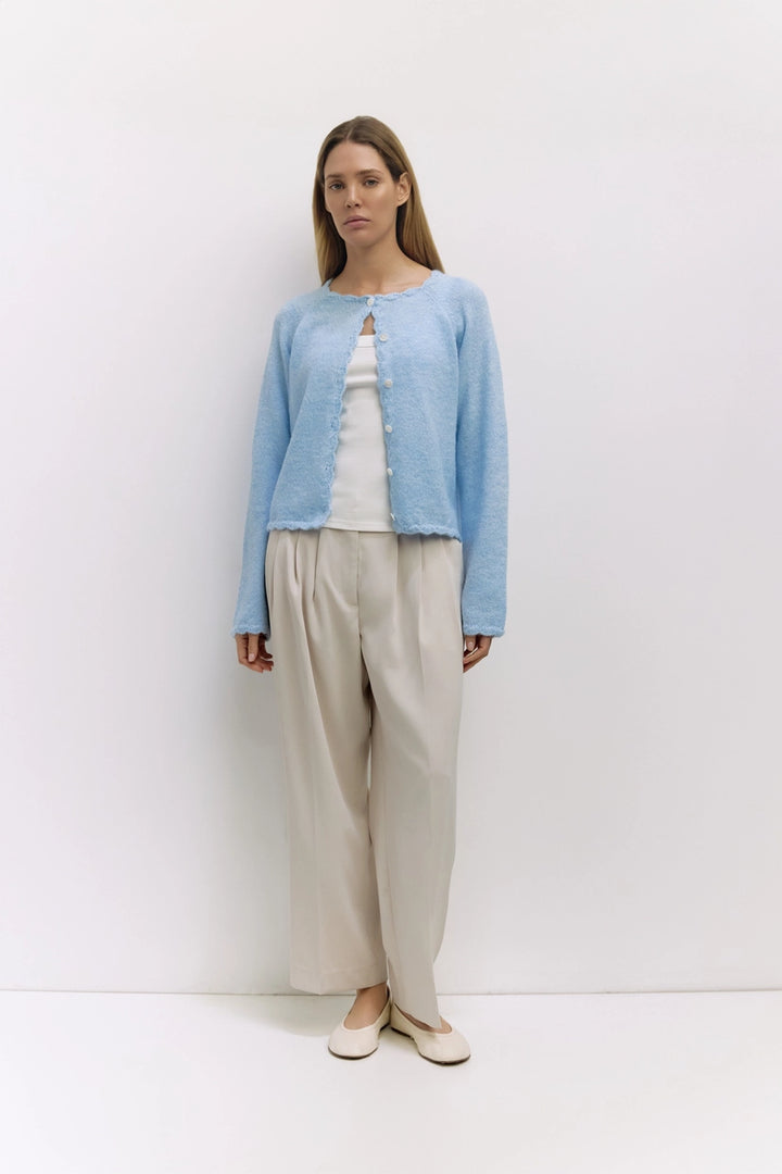 MARLOWE CARDIGAN - BLUE