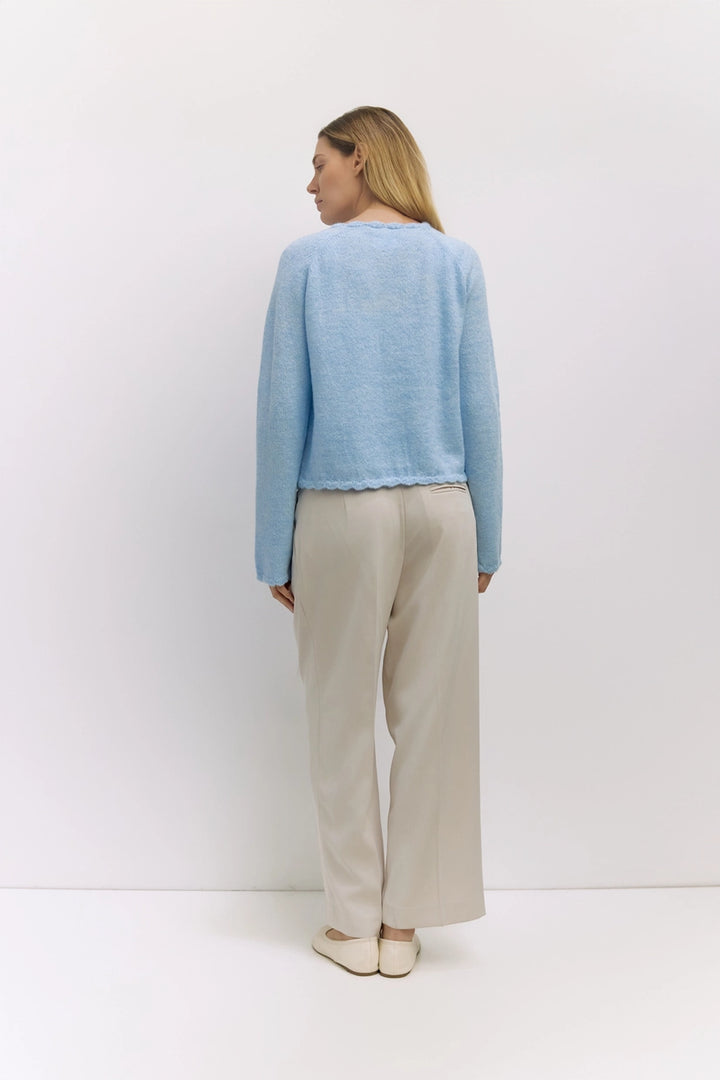 MARLOWE CARDIGAN - BLUE