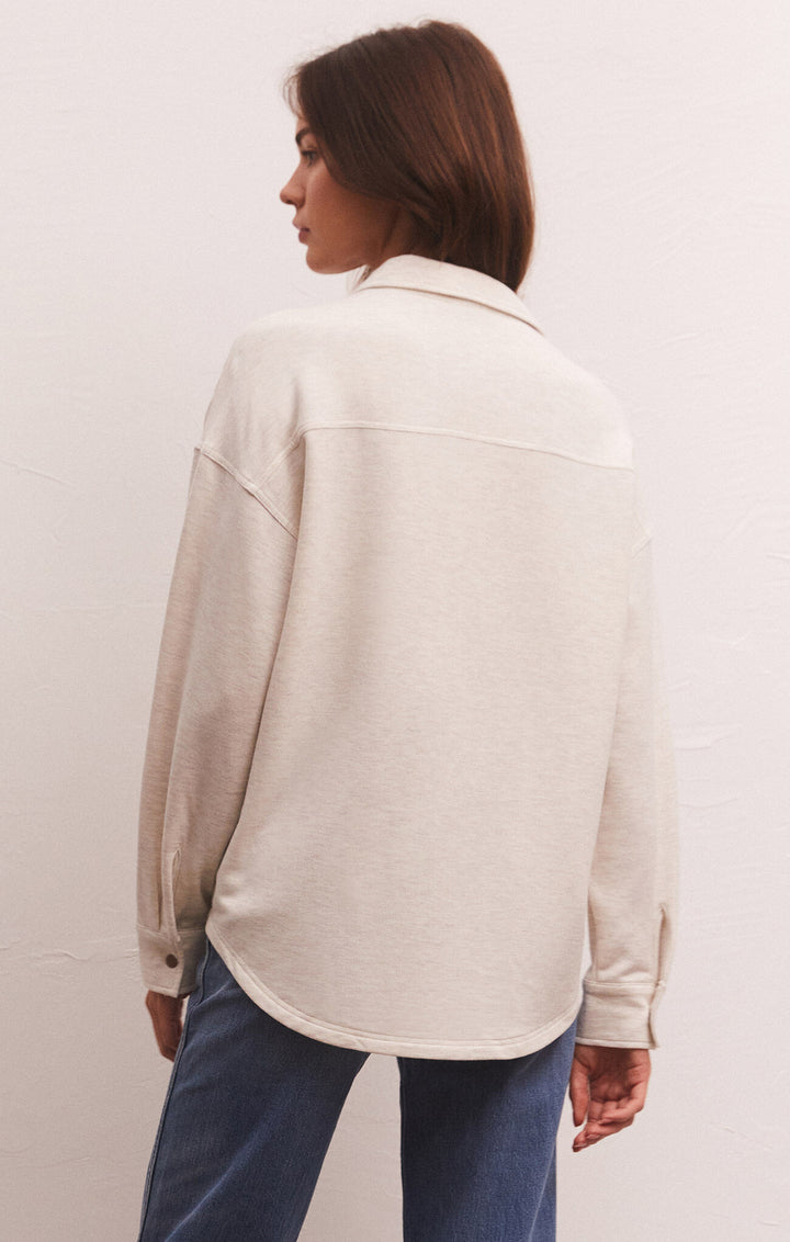 MODAL SHIRT JACKET