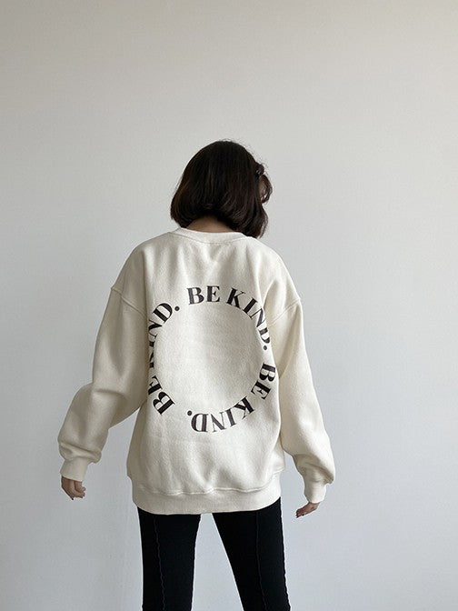 "BE KIND" PULLOVER