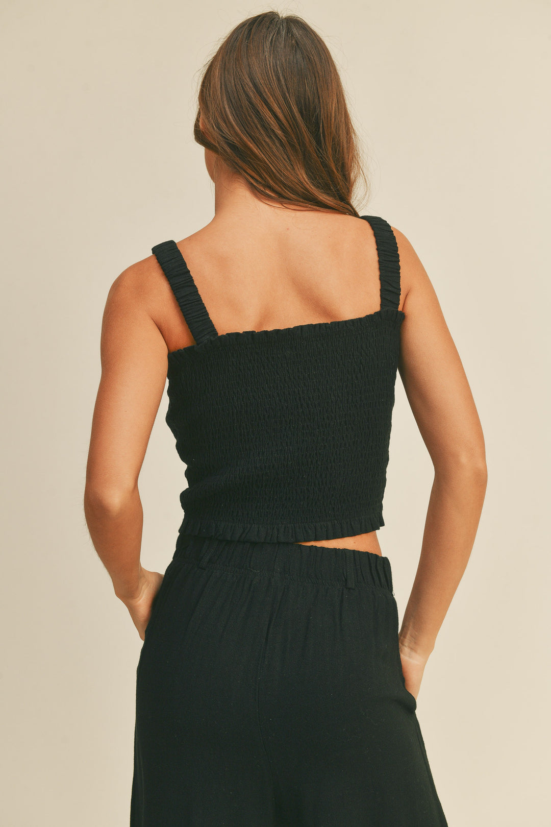 LIANA SMOCK TOP