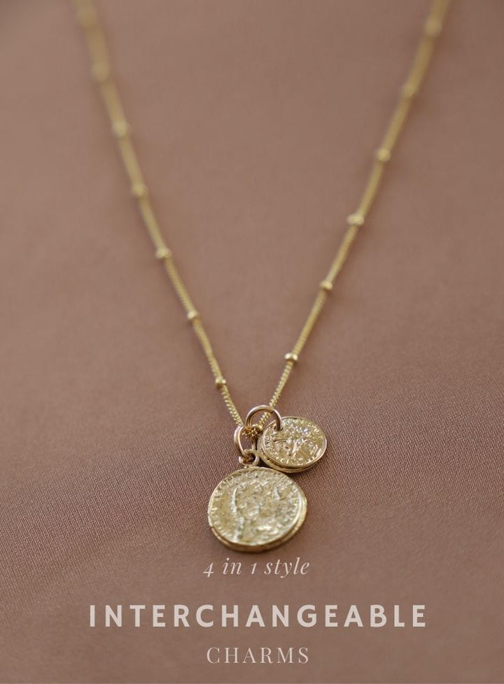 COIN CHARM NECKLACE