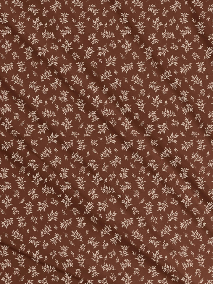 SWADDLE BLANKET- ALI LEAF/ PECAN