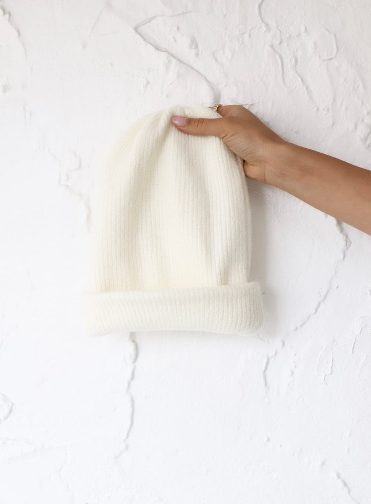 FUZZY SLOUCH BEANIE