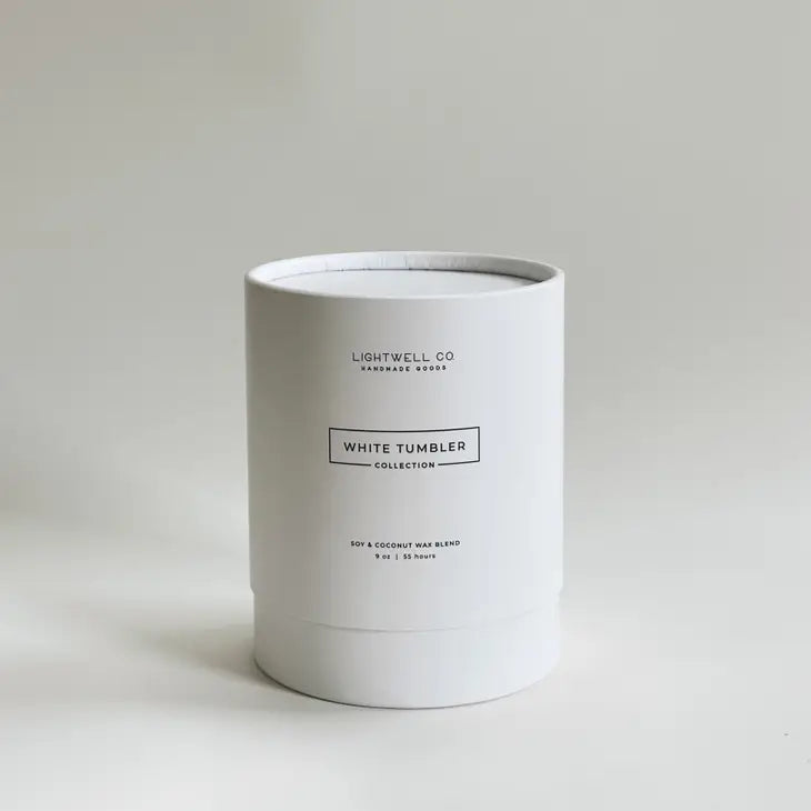 SANTAL WHITE TUMBLER