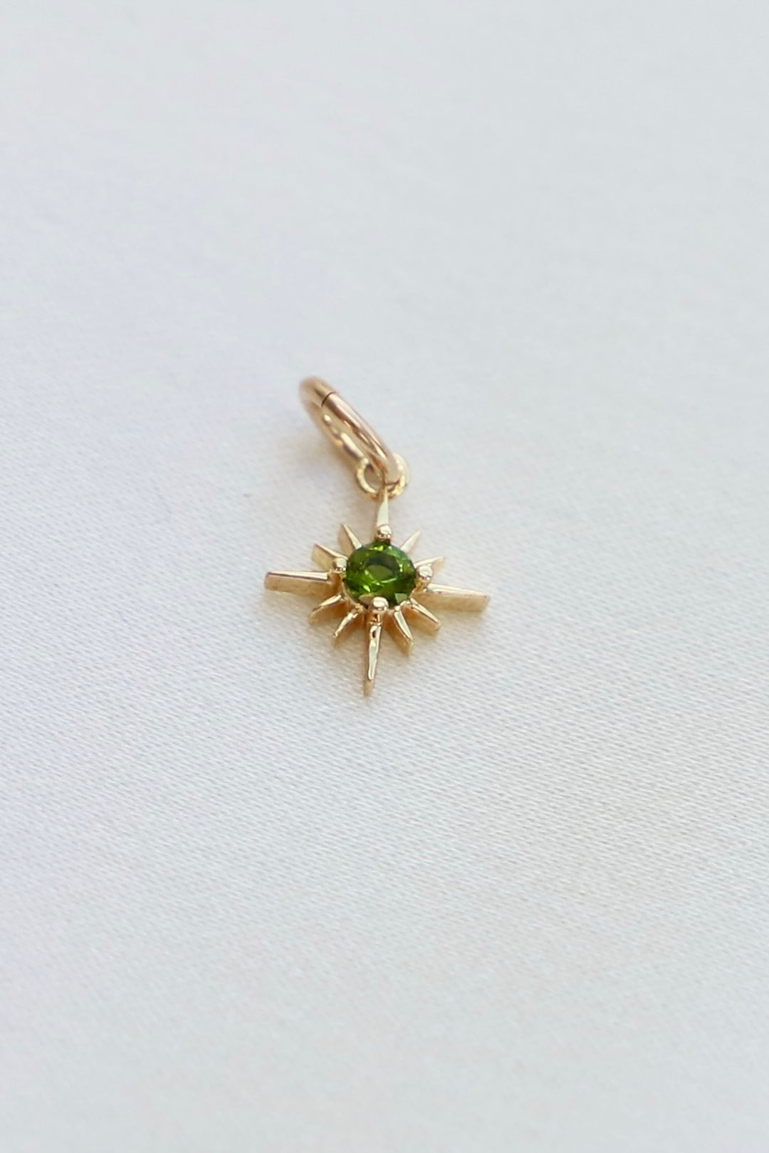 BIRTHSTONE STARBURST CHARM