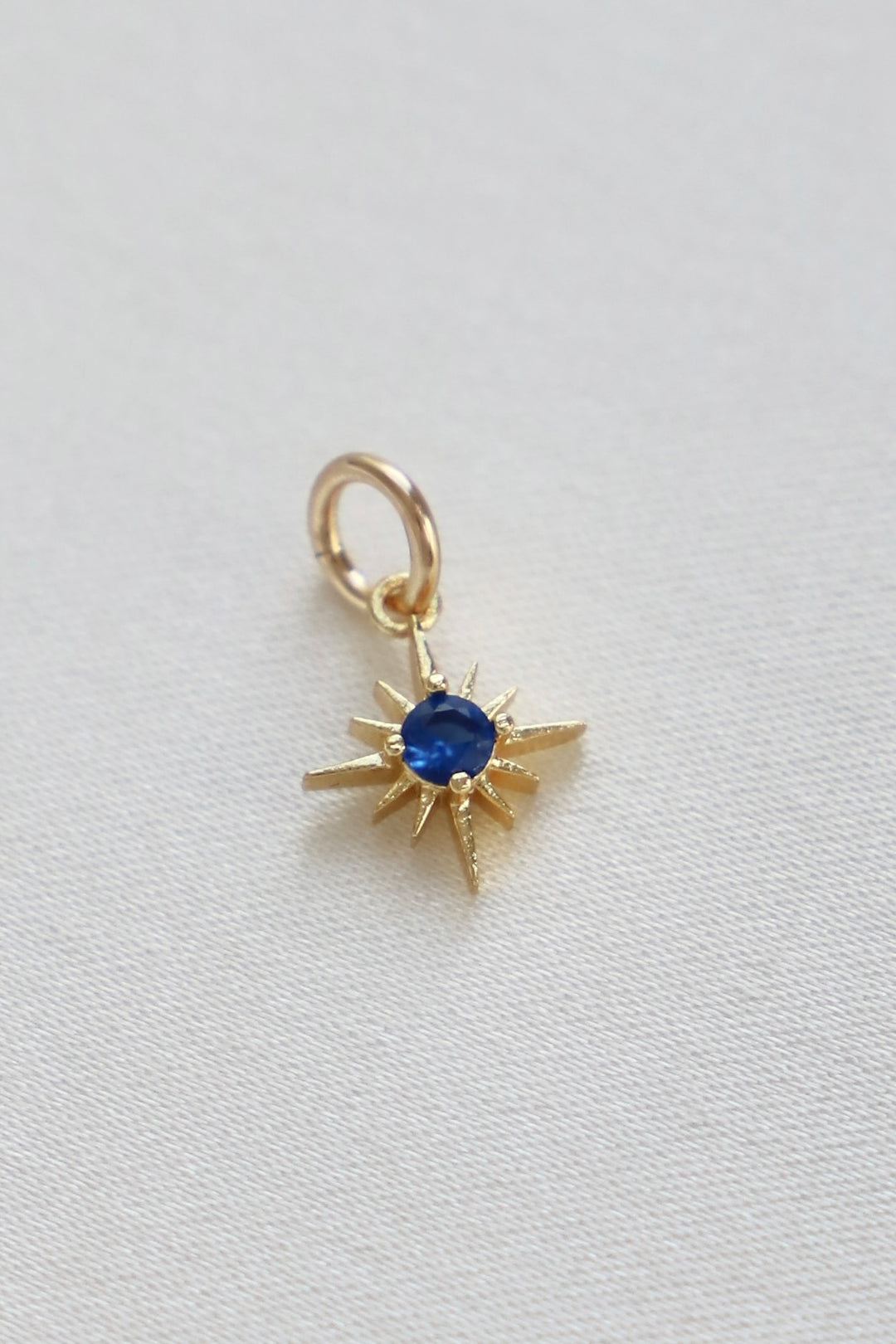 BIRTHSTONE STARBURST CHARM