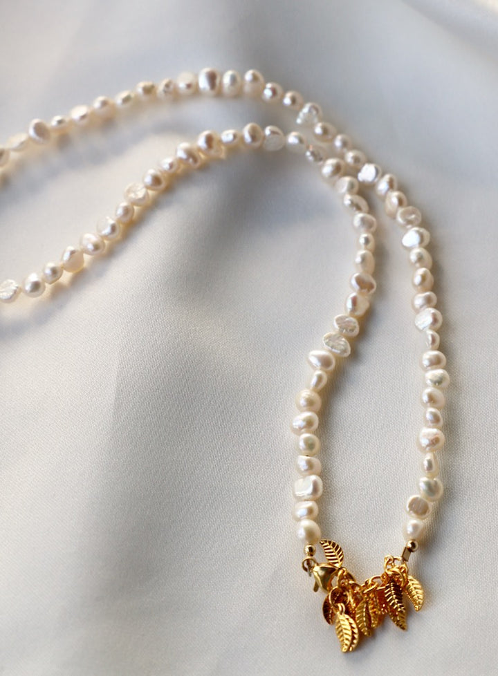 FRESHWATER PEARL NUGGET NECKLACE